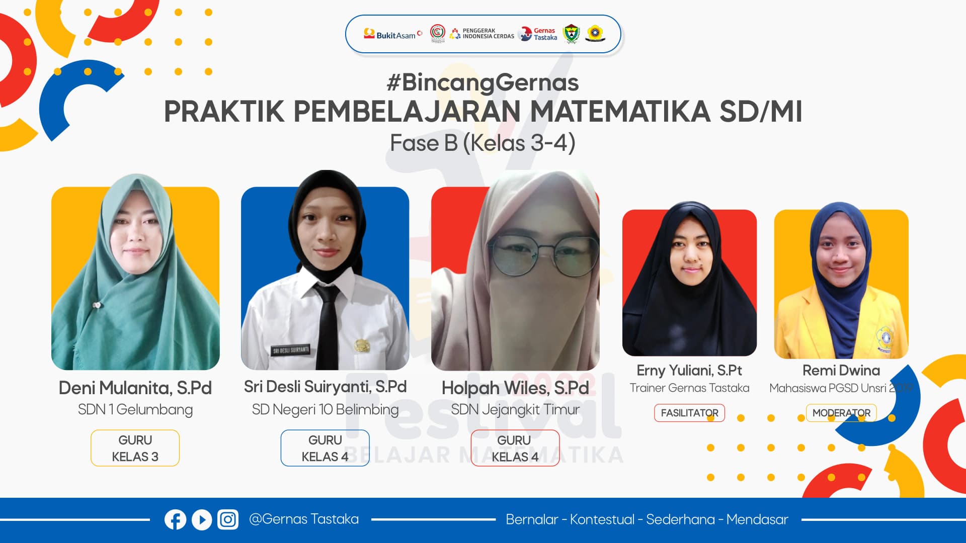 Festival belajar B "Praktik Pembelajaran Matematika"