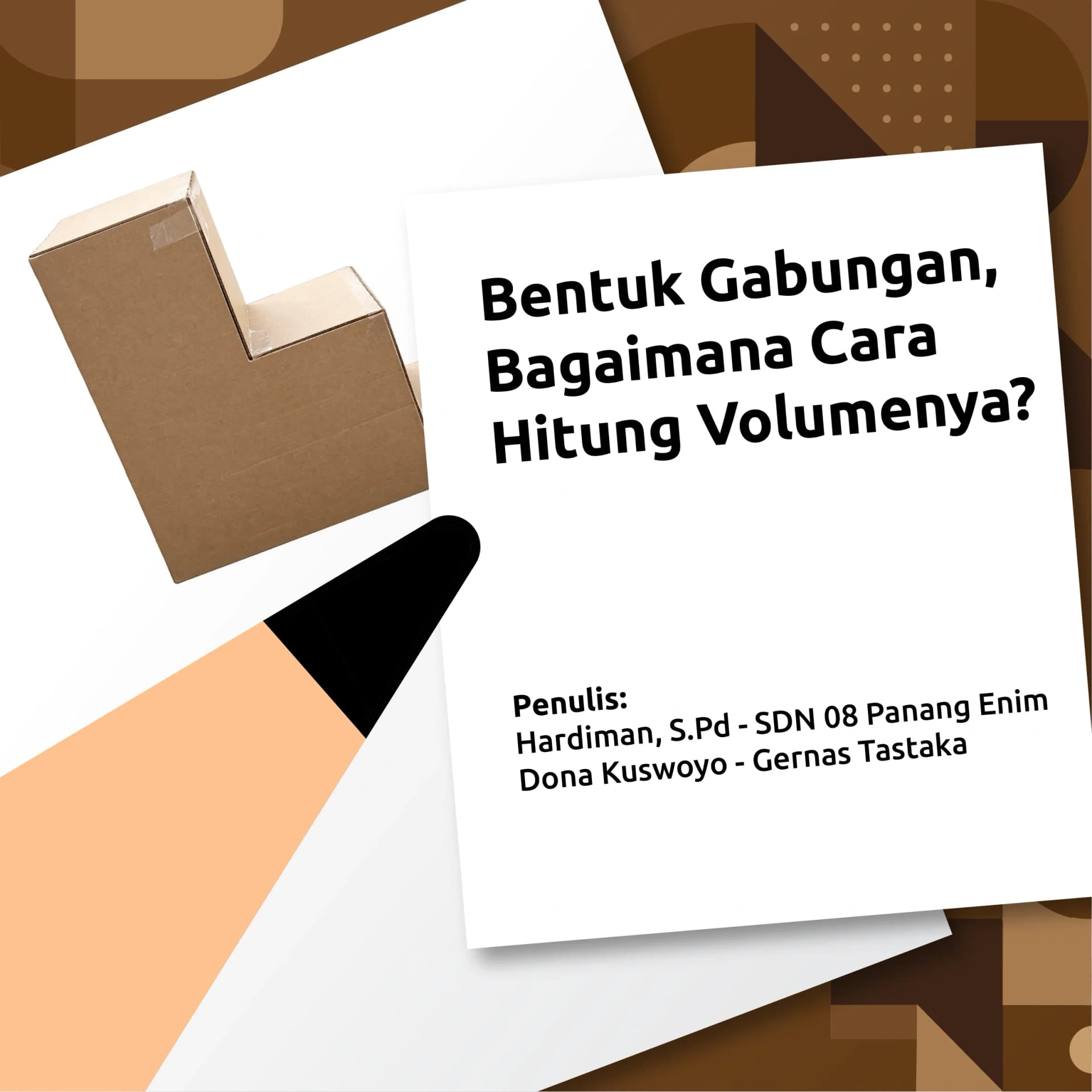 Bentuk Gabungan, Bagaimana Cara Hitung Volumenya