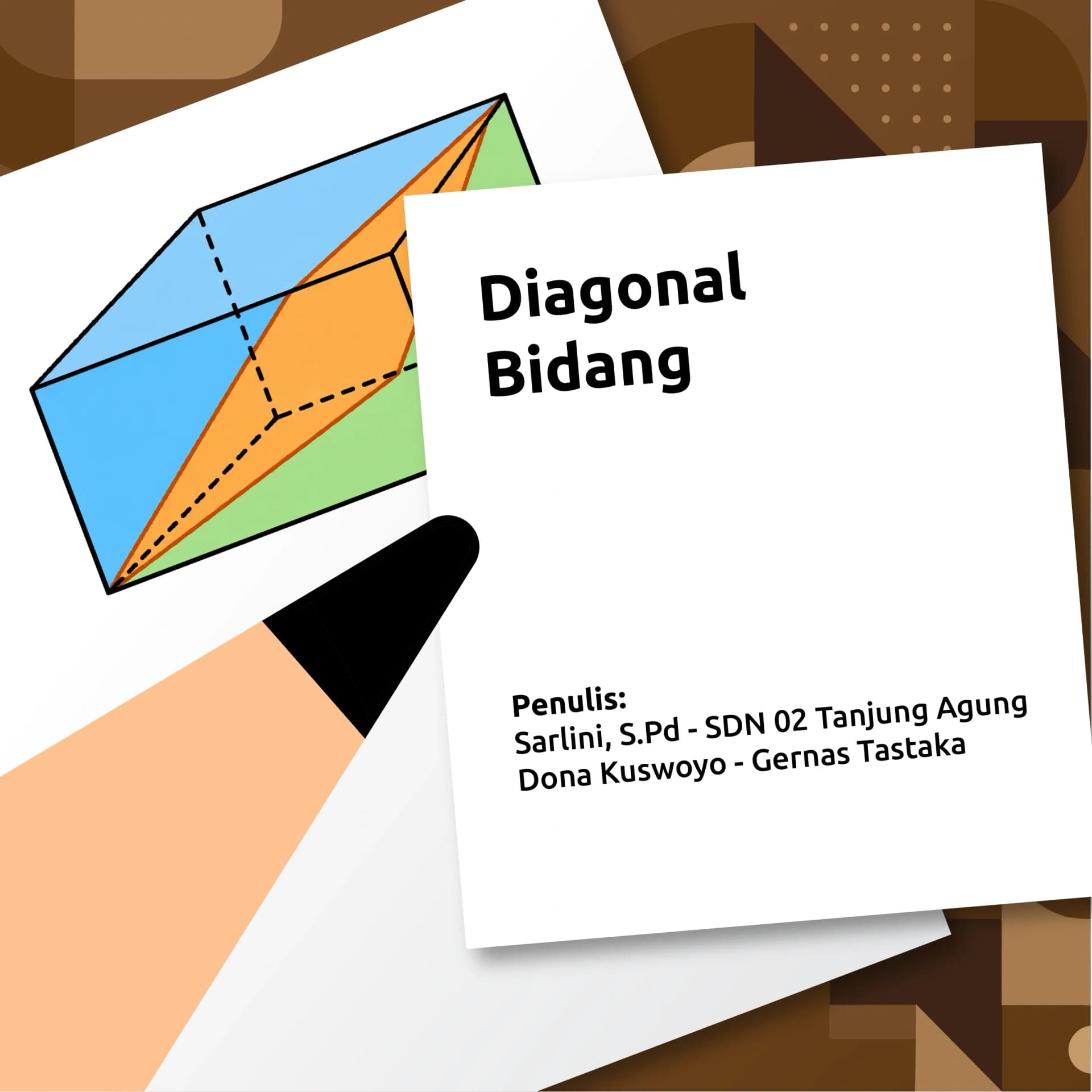 Diagonal Bidang
