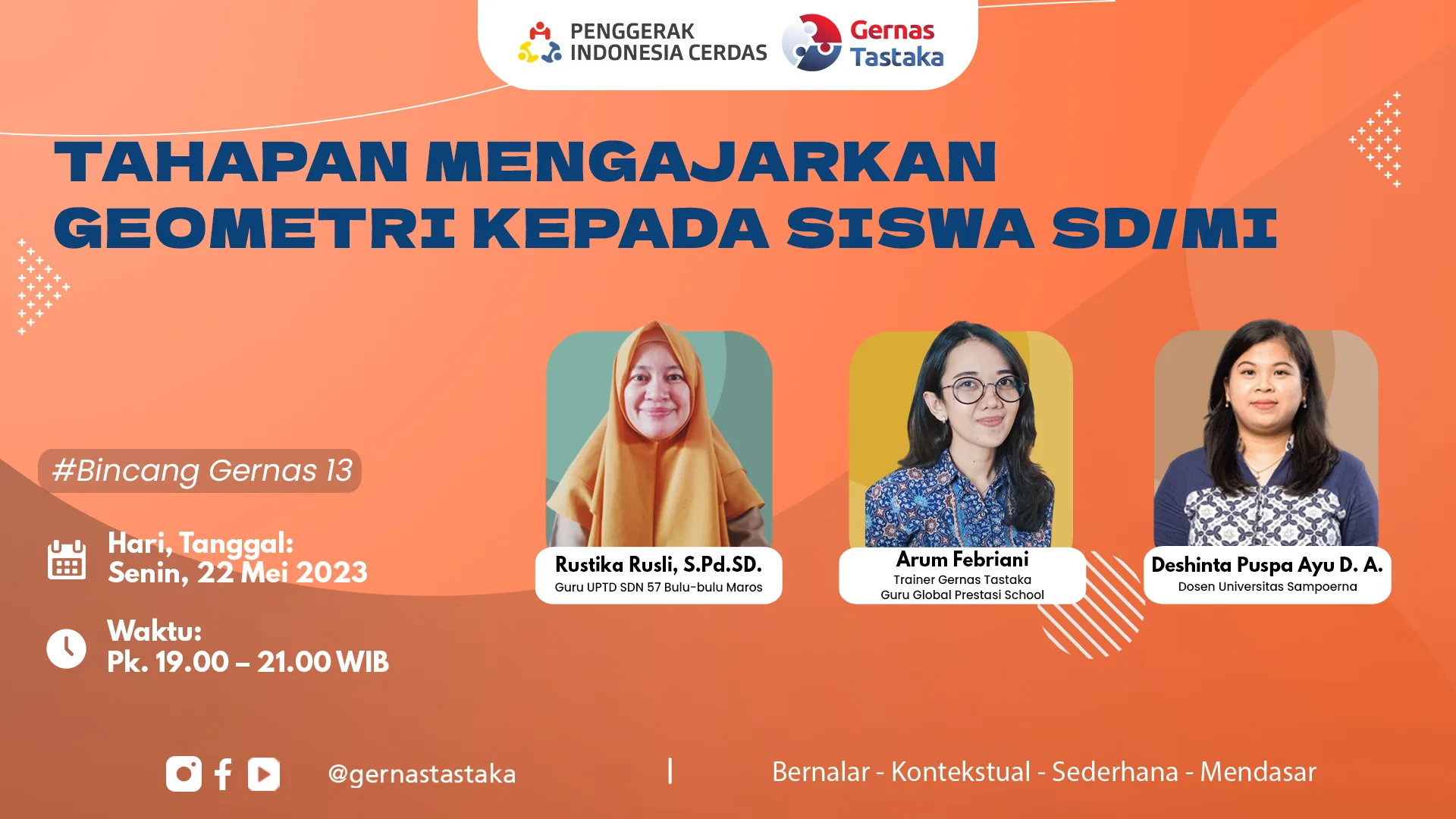 Tahapan Mengajarkan Geometri Kepada Siswa SD/MI