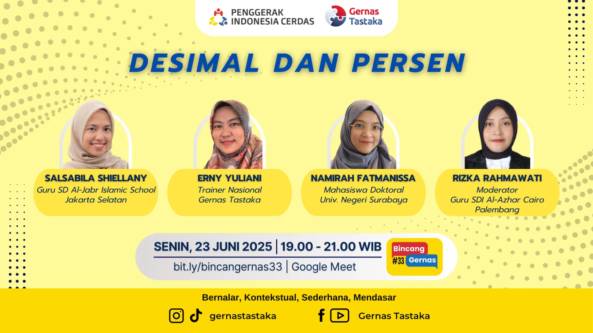 Desimal dan Persen