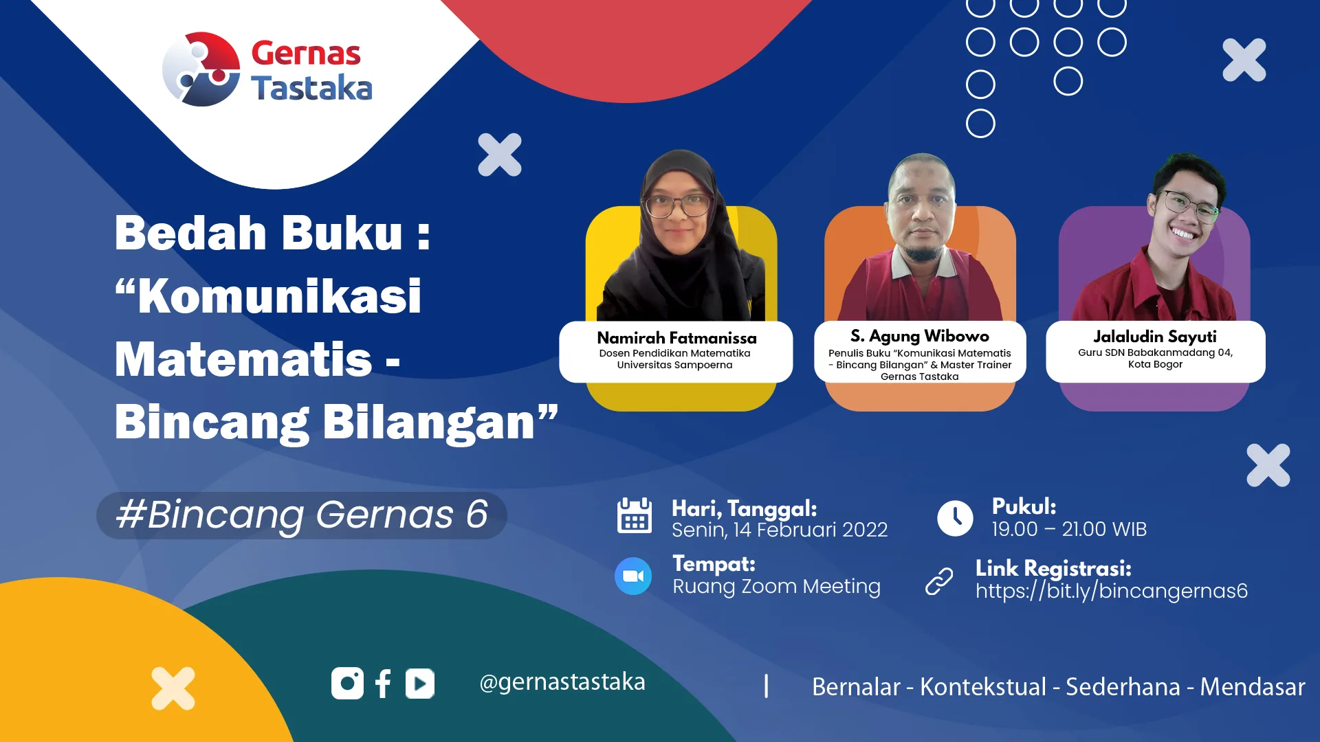 Bedah Buku: "Komunikasi Matematis - Bincang Bilangan"