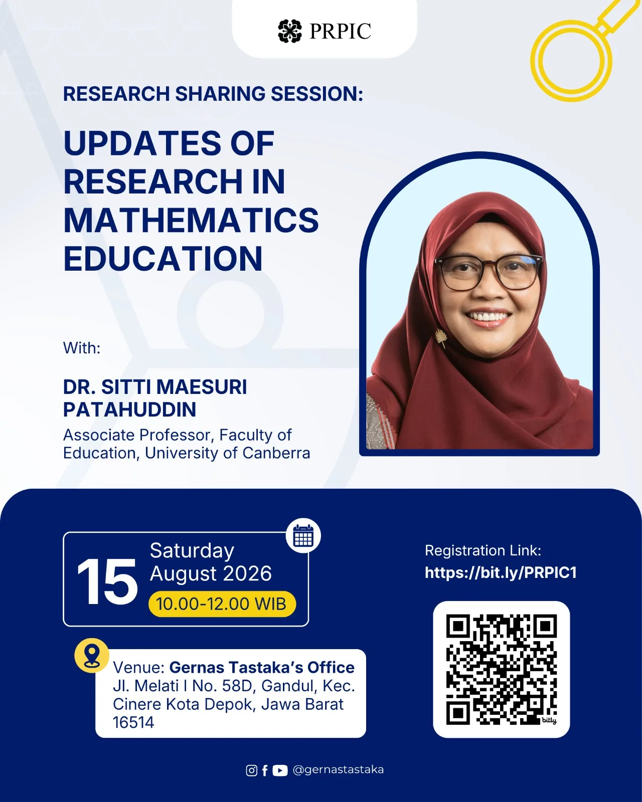 Research Sharing Session — Updates of Research in Mathematics Education