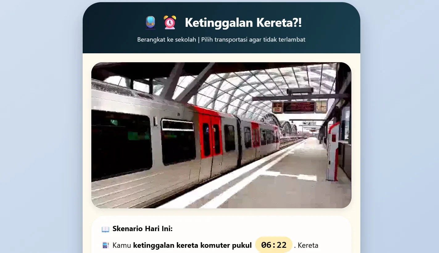 Ketinggalan Kereta
